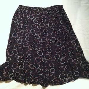 Silk skirt