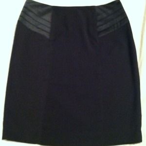 Little black fitted skirt