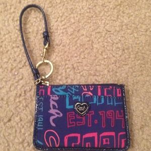 Coach wristlet