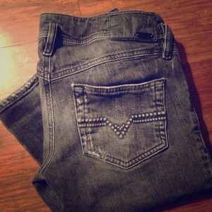 Diesel MATIC jeans 27x32 & Pearl Sequin Top
