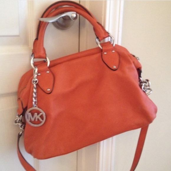 ‼️Orange MK ✔️purse and wallet bundle