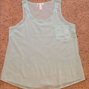 🚫Sold🚫Mint sheer tank