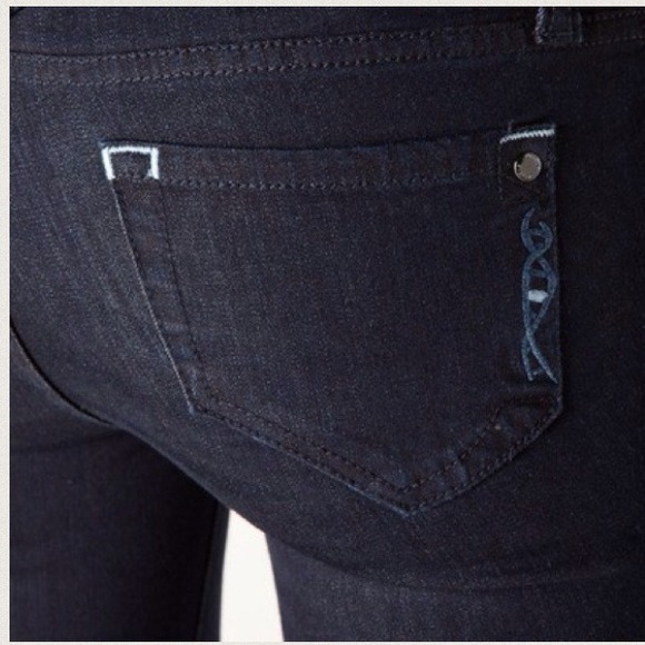 Genetic denim "the twig" mid rise cigarette