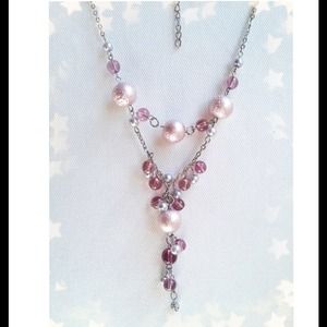 Purple necklace