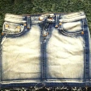 Denim skirt