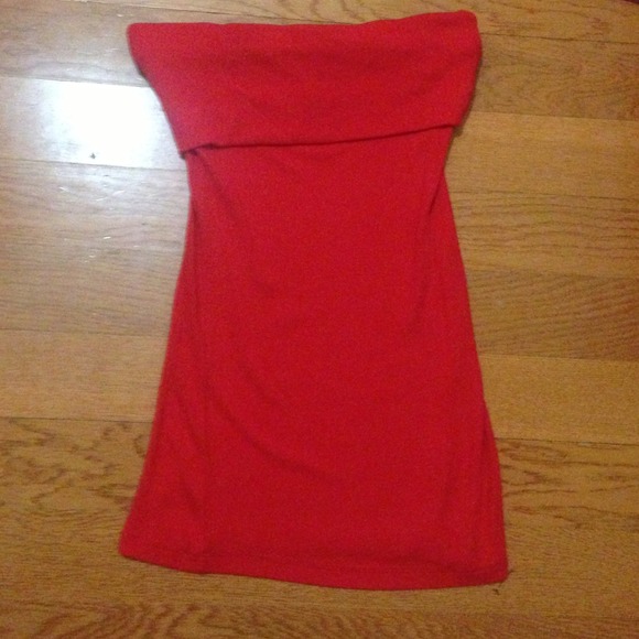 Red Bebe top/ Bebe jeans