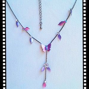 Butterfly Rhinestone Necklace