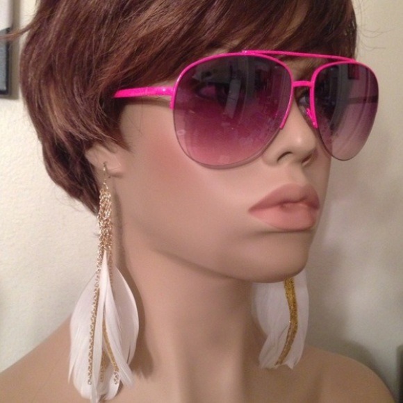 Hot Pink Ombre Aviators