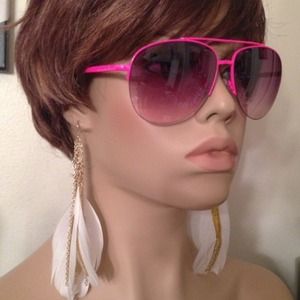 Hot Pink Ombre Aviators