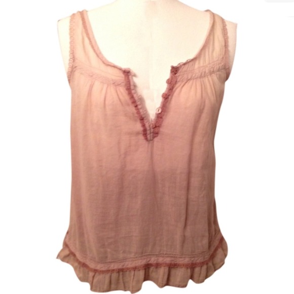Derek Heart Ombré Boho Top