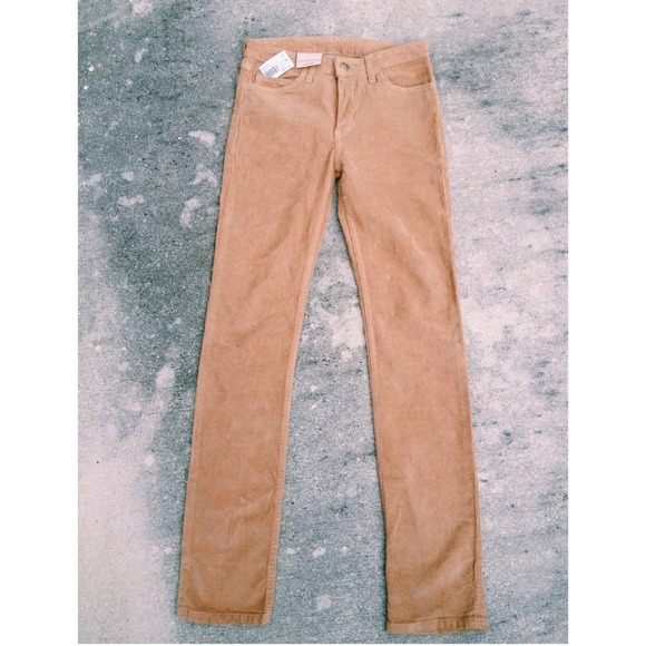 American Apparel Corduroy Slims NWT
