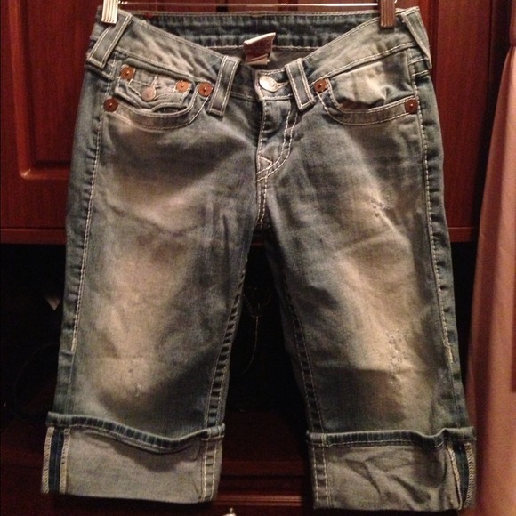 True religion capris💢REDUCED💢