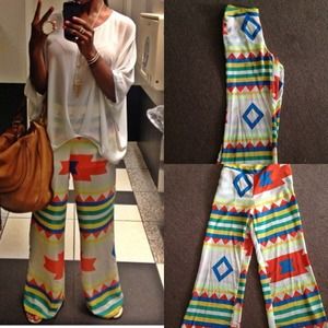 Tribal hippie pants