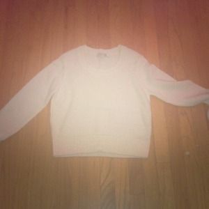 Cream cropped sweater