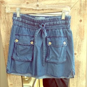 Cute Everyday Denim Mini Skirt - Zara Size 2