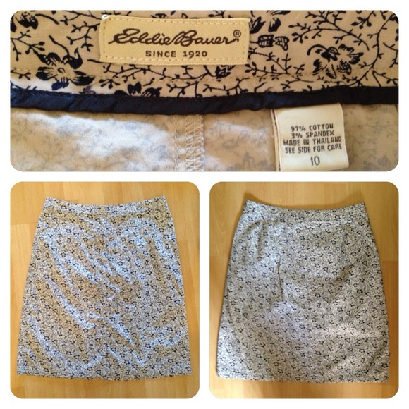 🚫Sold🚫Eddie Bauer pencil skirt sz 10. Cute! - Picture 2 of 3