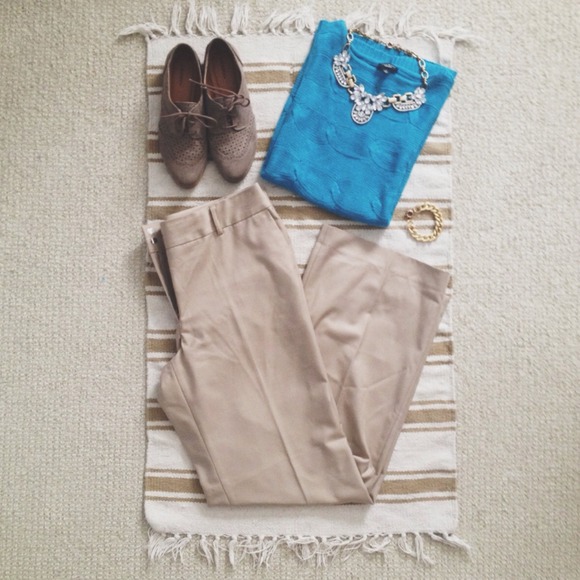 SOLD - Straight-Leg Khaki Slacks