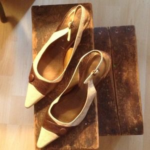 LifeStride sling back pumps.