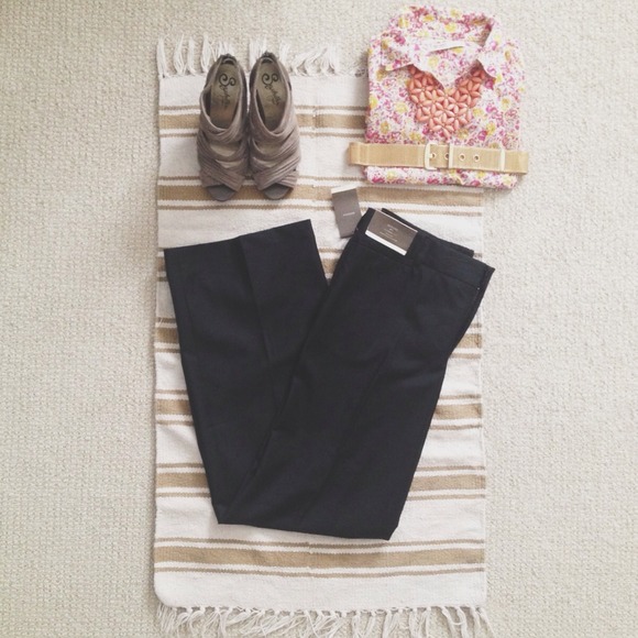 SOLD - Classic Fit Straight Leg Slacks