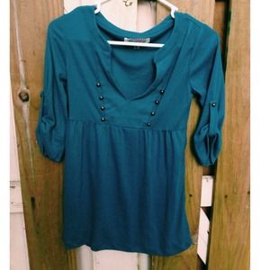 Ecote Babydoll Top NWOT