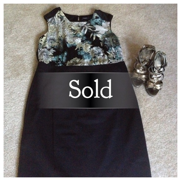 Black dress size 2X Asian inspired pencil skirt