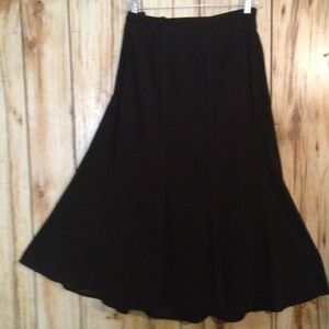 Black mermaid skirt