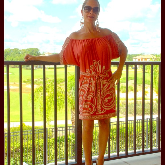 Gergeous new coral dress. JUST REDUCED