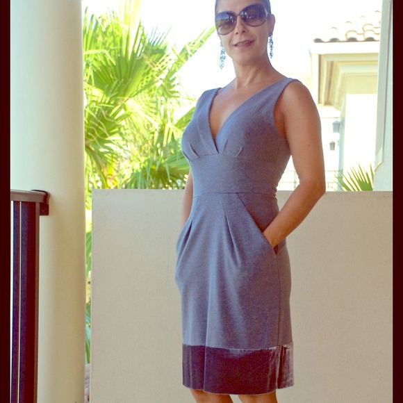 V neck cocktail dress. JUST REDUCED