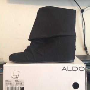 ‼️ ALDO brand, powanda women's wedges boots