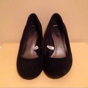 Merona Black Wedge Heel