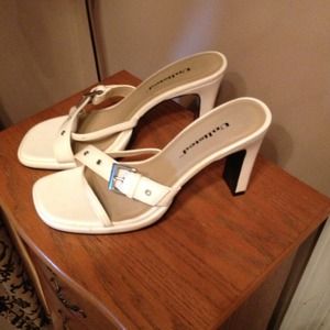 White sandal