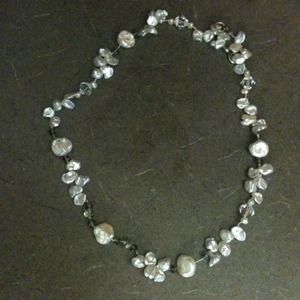 Handmade freshwater pearl necklace