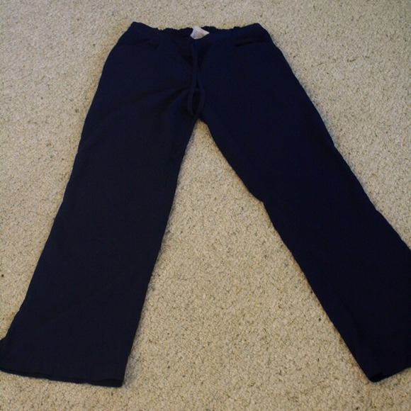 Grey's Anatomy Size Small Scrub Pants. Navy Blue.