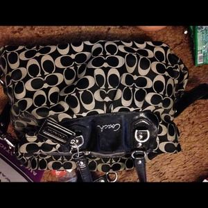 Authentic coach purse