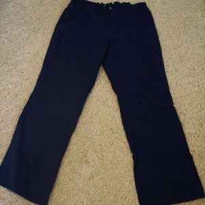 Navy Blue Scrub Pants Size M