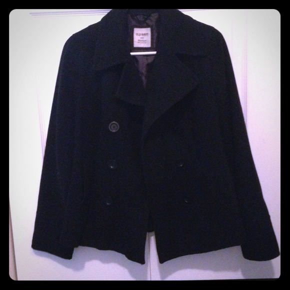 Black peacoat from old navy!