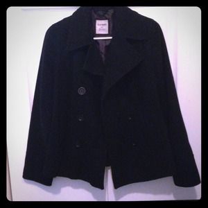 Black peacoat from old navy!