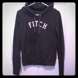 Dark grey Abercrombie hoodie!