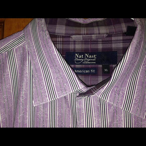 Nat Nast men's long sleeve "perfect" cotton shirt - Picture 1 of 4