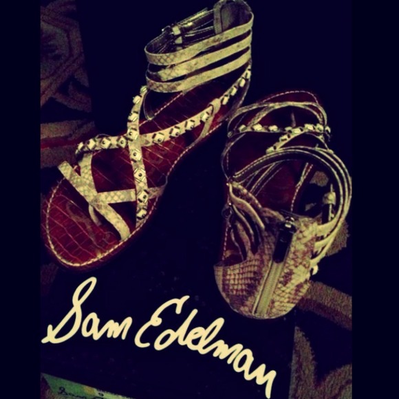 Python Sam Edelman sandals