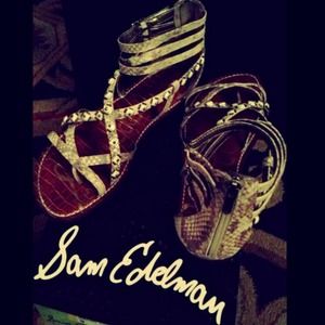Python Sam Edelman sandals