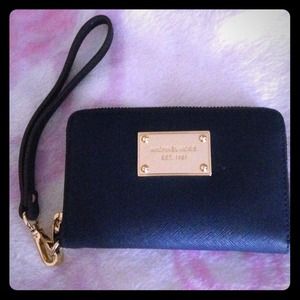 MK iPhone wallet clutch