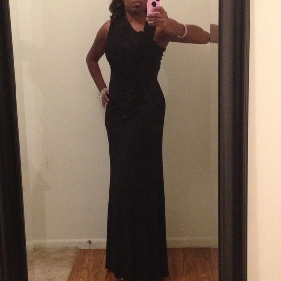 Black Calvin Klein Long Dress