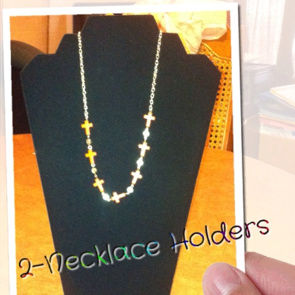 🚫Reserve🚫2-Black Necklace Holders