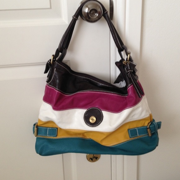 Vitalio multi-colored purse/handbag - Picture 3 of 3