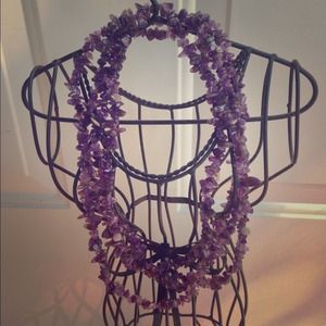 *REDUCED*  Amethyst necklace!