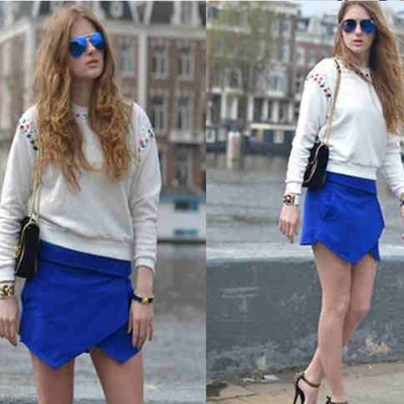 🎉Host Pick!🎉 Tiered Shorts! Brand new never worn - Picture 3 of 4