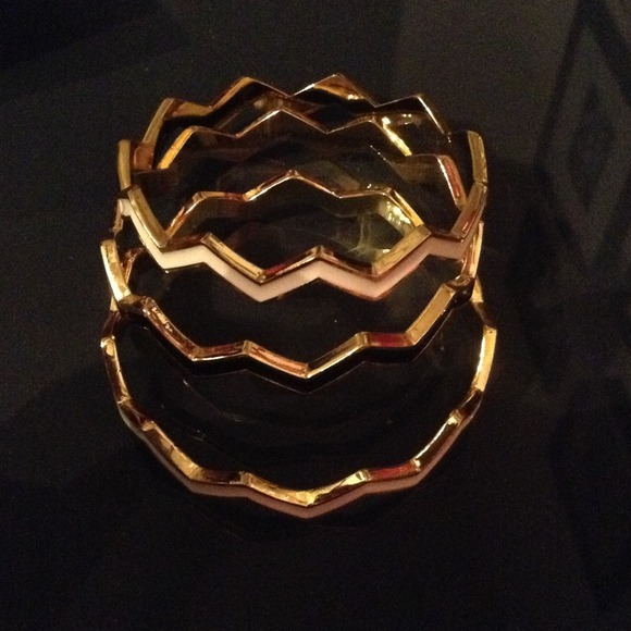 Chevron Bangles - Picture 2 of 3