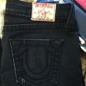 Black True Religion jeans!