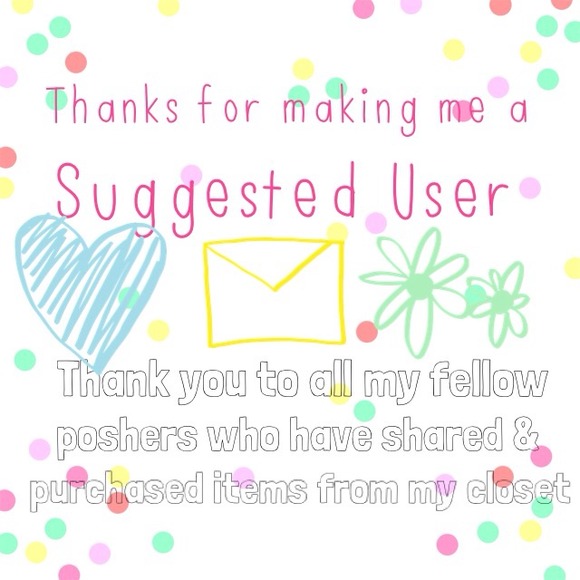 I'm a suggested user!!💜💙💚💛❤